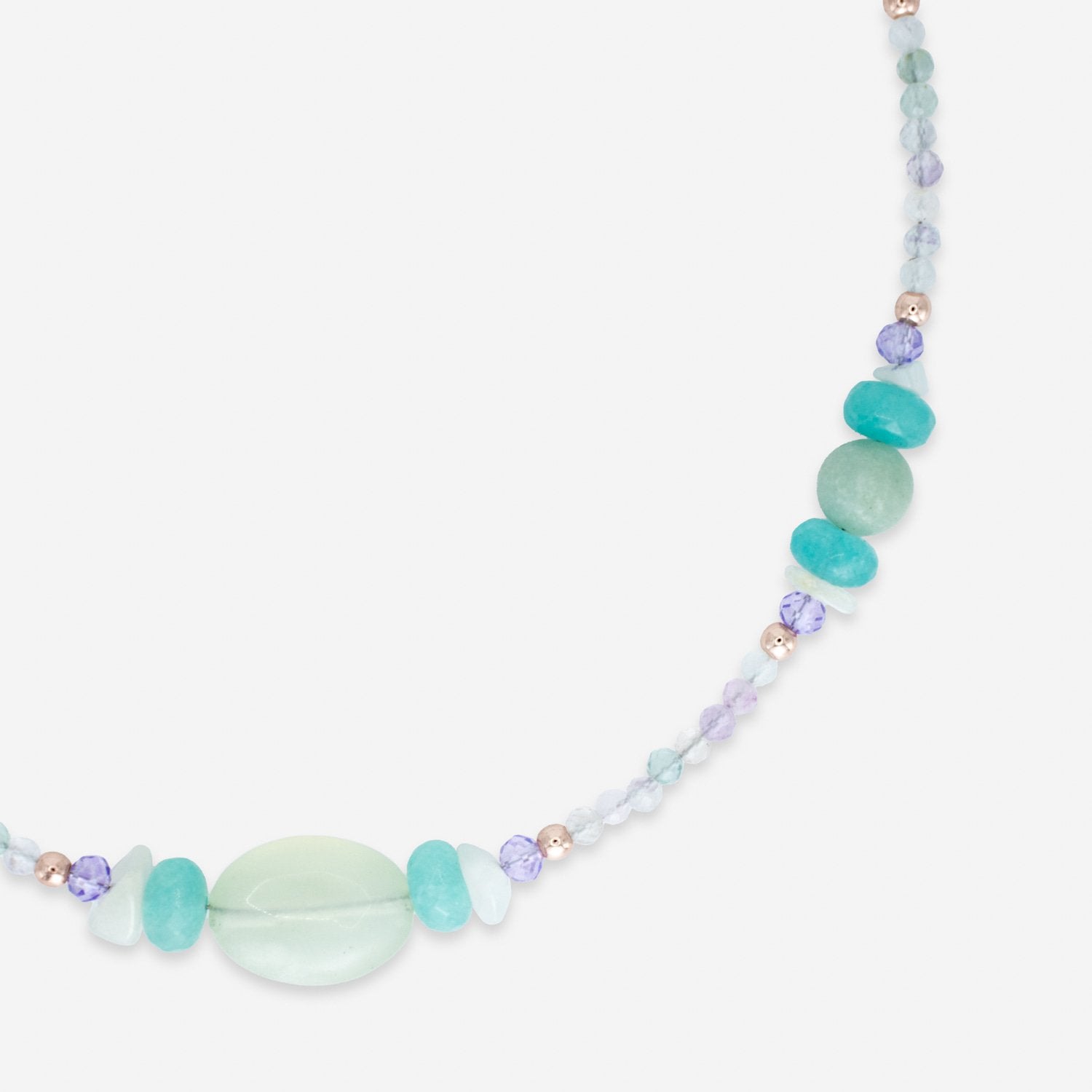 Clarity Choker Closeup - Orchard Moon